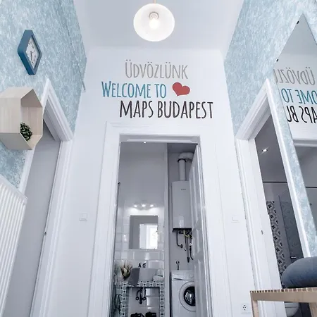 Maps - With Unique Design Apartment Budapest