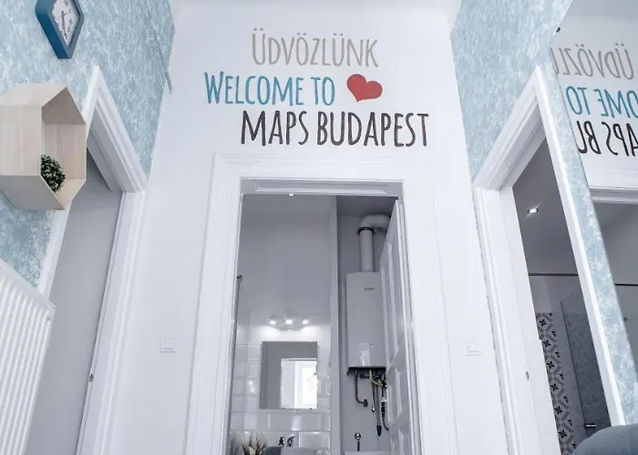 Maps - With Unique Design Apartamento Budapest